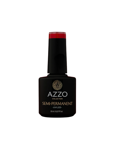 Vernis Rouge Profond – Vegan, Sans TPO, Extra Brillance | Azzo