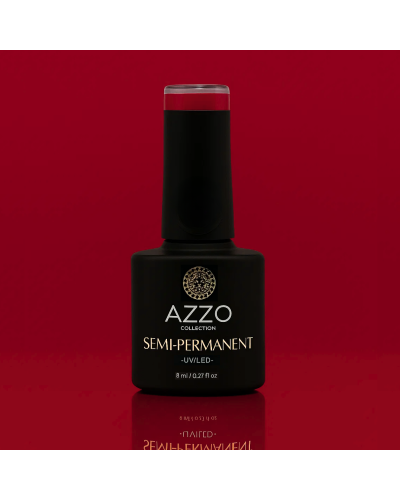 Vernis Rouge Profond – Vegan, Sans TPO, Extra Brillance | Azzo