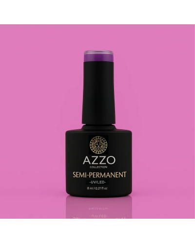 Vernis Violet Rosé – Vegan, Sans TPO, Extra Brillance | Azzo