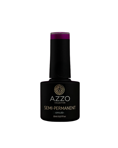 Vernis Violet Très Foncé – Vegan, Sans TPO, Extra Brillance | Azzo