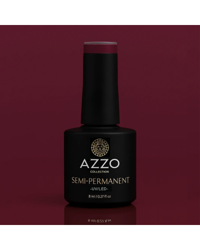 Vernis Violet Très Foncé – Vegan, Sans TPO, Extra Brillance | Azzo