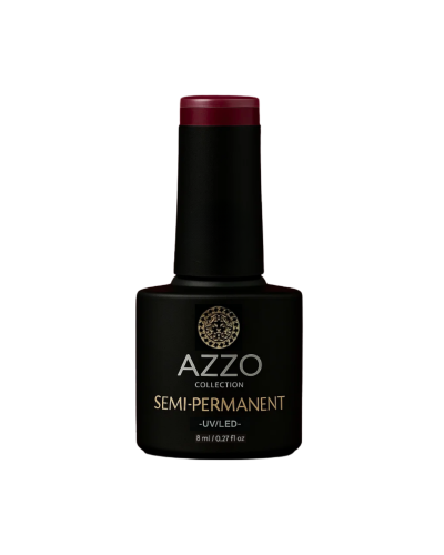 Vernis Cerise Très Foncé – Vegan, Sans TPO, Extra Brillance | Azzo