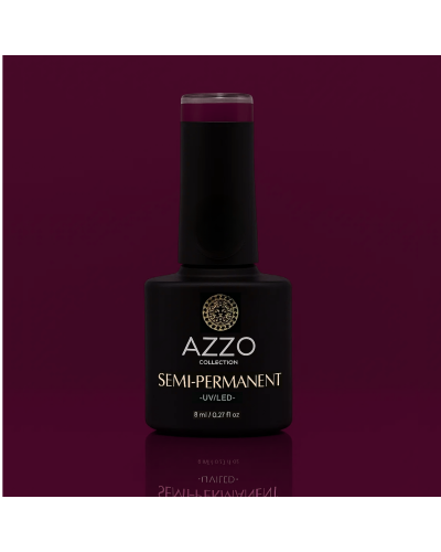 Vernis Cerise Intense – Vegan, Sans TPO, Extra Brillance | Azzo