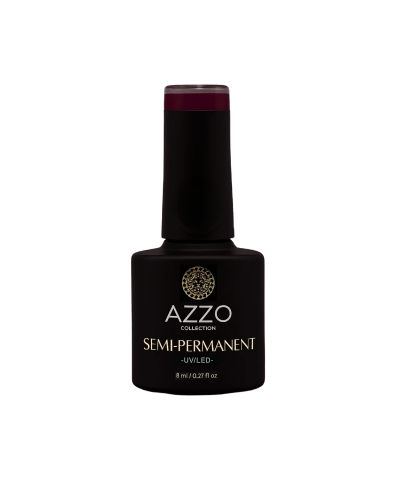 Vernis Cerise Très Foncé – Vegan, Sans TPO, Extra Brillance | Azzo