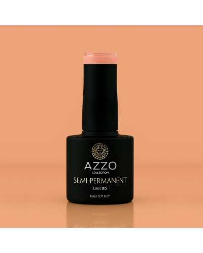 Vernis Orange Clair – Vegan, Sans TPO, Extra Brillance | Azzo
