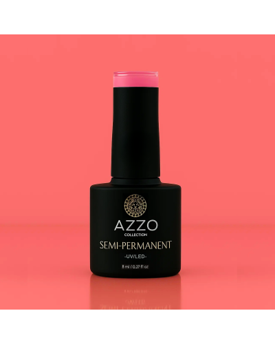Vernis Orange Rosé – Vegan, Sans TPO, Extra Brillance | Azzo