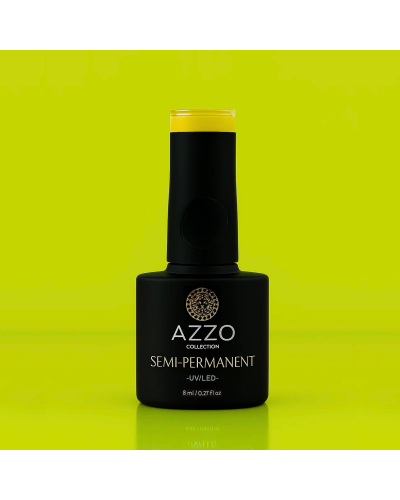 Vernis Jaune Vif – Vegan, Sans TPO, Extra Brillance | Azzo