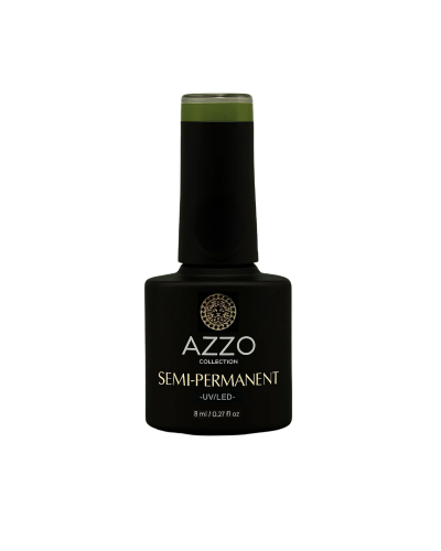 Vernis Vert Olive Foncé – Vegan, Sans TPO, Extra Brillance | Azzo