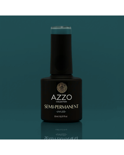 Vernis Vert Bleu Foncé – Vegan, Sans TPO, Extra Brillance | Azzo