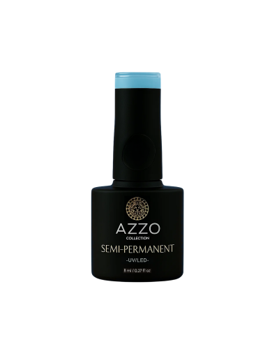 Vernis Bleu Ciel – Vegan, Sans TPO, Extra Brillance | Azzo