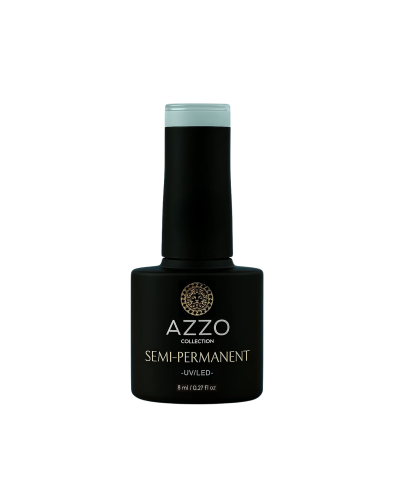 Vernis Bleu Gris Clair – Vegan, Sans TPO, Extra Brillance | Azzo