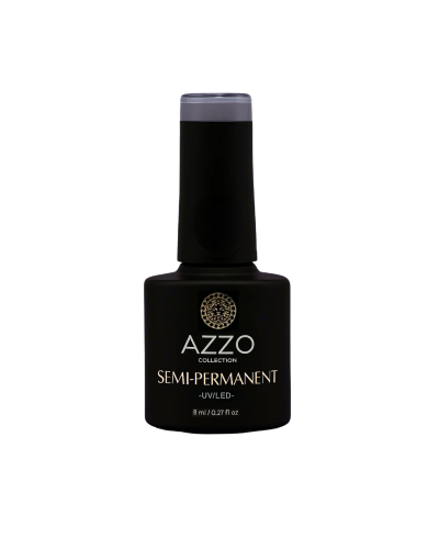 Vernis Gris Foncé – Vegan, Sans TPO, Extra Brillance | Azzo