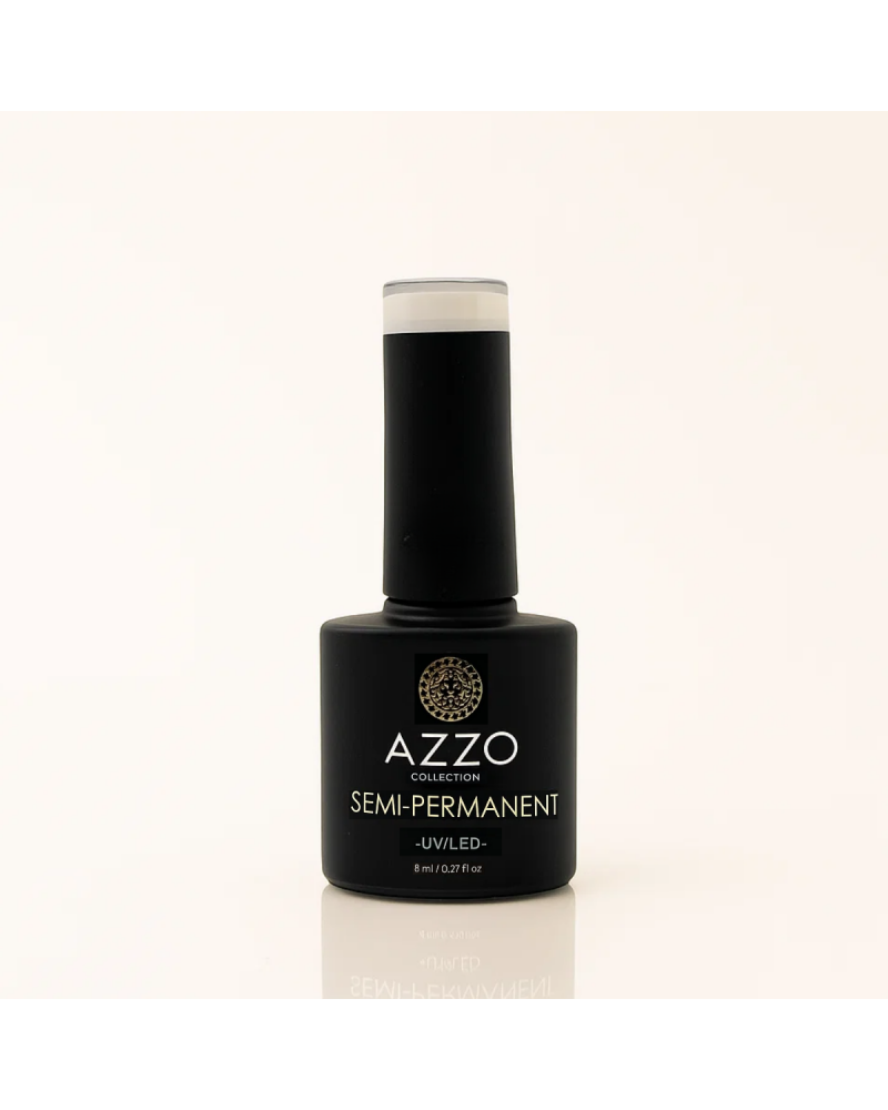 Vernis Blanc Rosé – Vegan, Sans TPO, Brillance Naturelle | Azzo