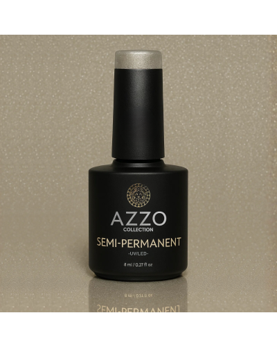 Vernis Doré Nude Pailleté – Vegan, Sans TPO, Brillance Subtile | Azzo