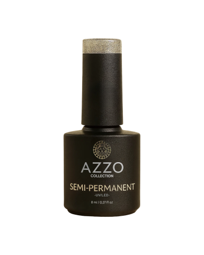 Vernis Champagne Doré Pailleté – Vegan, Sans TPO, Longue Tenue | Azzo