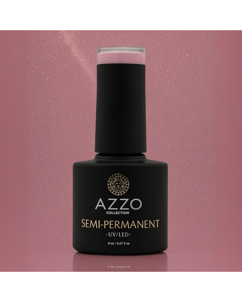 Vernis Cat’s Eyes Rose Moyen – Effet Magnétique, Vegan, Longue Tenue | Azzo