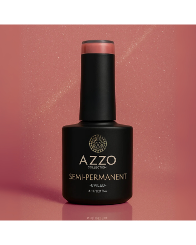 Vernis Cat’s Eyes Rose Chaud – Effet Magnétique, Vegan, Longue Tenue | Azzo