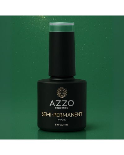 Vernis Cat’s Eyes Vert Profond – Effet Magnétique, Vegan, Longue Tenue | Azzo