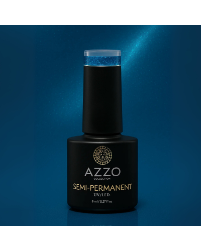 Vernis Cat’s Eyes Bleu Nuit – Effet Magnétique 3D | Azzo