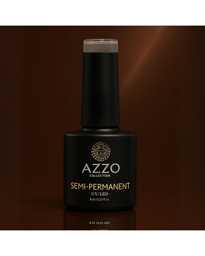 Ce vernis Cat’s Eyes Marron foncé chaud – Vegan, Sans TPO, Qualité Pro, Brillance Extra – Azzo