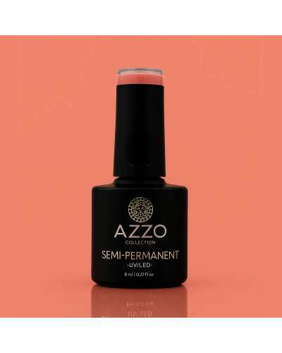Vernis Corail Chaud – Vegan, Sans TPO, Extra Brillance | Azzo